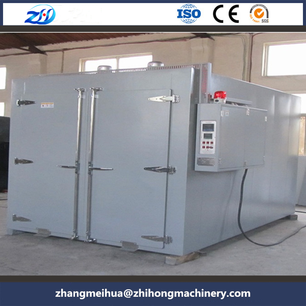 Large motor coil drying oven