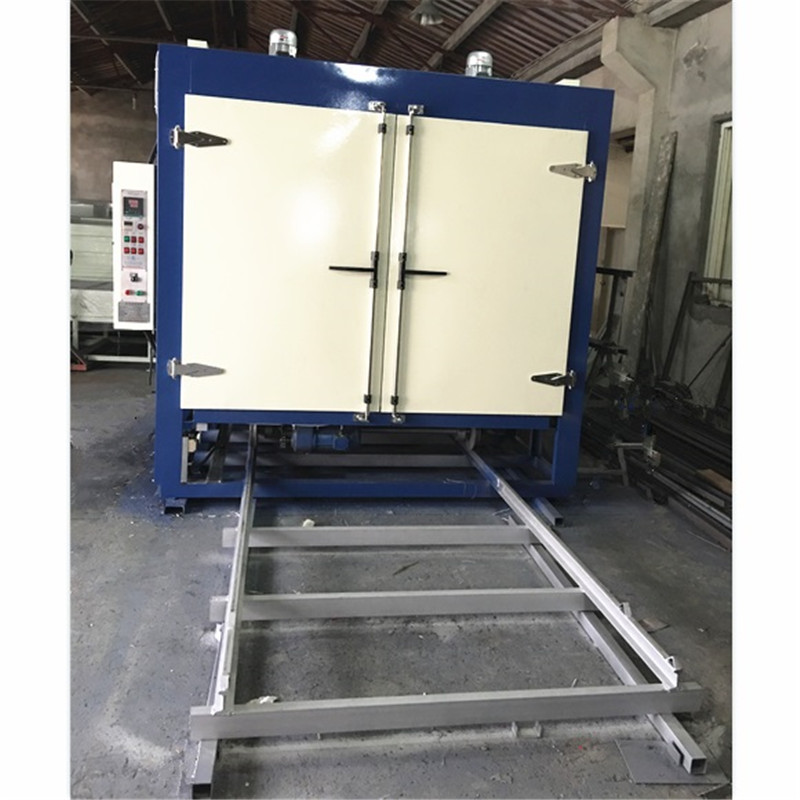 Electrical Motor Curing Oven With Motorized Trolley